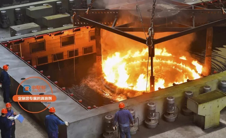 確實有款淬火液用消泡劑，可快速消除淬火液中的泡沫！